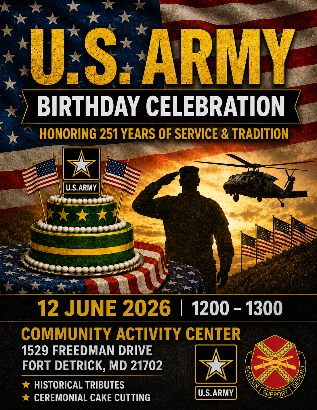 U.S. Army Birthday Celebration